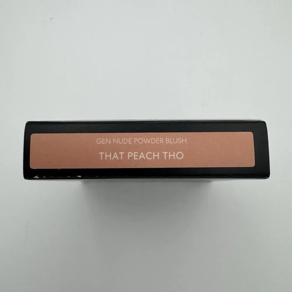 BARE MINERALS ~ GEN NUDE POWDER BLUSH ~ THAT PEACH THO ~ 0.21 OZ - New Sealed